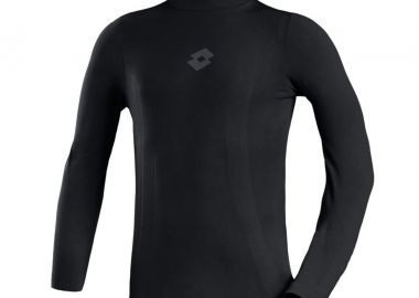 Παιδική Ισοθερμική Μπλούζα για Αγόρι Lotto Sport Italia Spa Χρώματος Μαύρο 216584-1CL - LOTTO - 