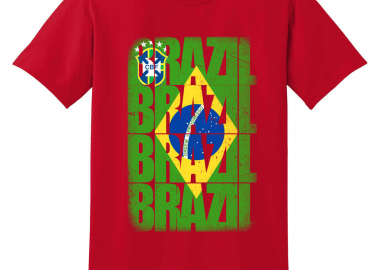 Παιδική μπλούζα Brazil - GILDAN - 