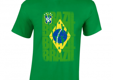 Παιδική μπλούζα Brazil - GILDAN - 