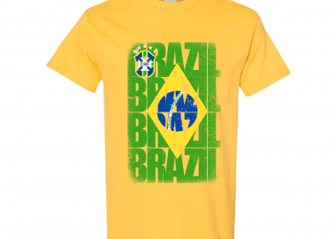 Παιδική μπλούζα Brazil - GILDAN - 