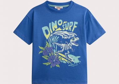 Παιδική Μπλούζα για Αγόρια Dino Surf ΜΠΛΕ - DPAM - 