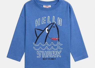 Παιδική Μπλούζα για Αγόρια Hello Shark ΜΠΛΕ - DPAM - 