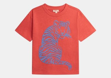 Παιδική Μπλούζα για Αγόρια Red Tiger ΚΟΚΚΙΝΟ - DPAM - 