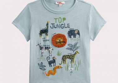 Παιδική Μπλούζα για Αγόρια Top Jungle ΜΠΛΕ - DPAM - 
