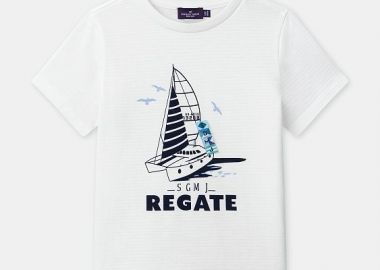 Παιδική Μπλούζα για Αγόρια White Regate ΛΕΥΚΟ - SERGENT MAJOR - 