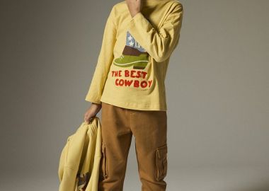 Παιδική Μπλούζα για Αγόρια Yellow Cowboy ΚΙΤΡΙΝΟ - DPAM - 