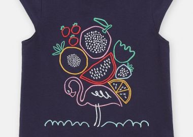 Παιδική Μπλούζα για Κορίτσια Flamingo's Gifts ΜΠΛΕ - DPAM - 