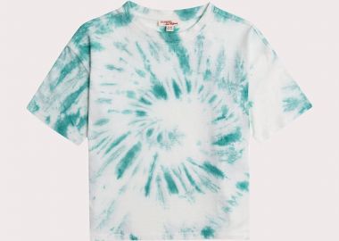 Παιδική Μπλούζα για Κορίτσια Green Tie Dye ΛΕΥΚΟ - DPAM - 