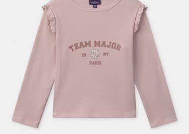 Παιδική Μπλούζα για Κορίτσια Powder Pink Daisy ΡΟΖ - SERGENT MAJOR - 