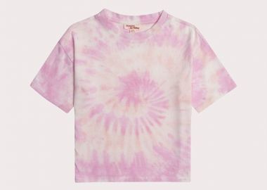 Παιδική Μπλούζα για Κορίτσια Purple Tie Dye ΛΕΥΚΟ - DPAM - 
