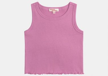 Παιδική Μπλούζα για Κορίτσια Ribbed Pink ΜΩΒ - DPAM - 