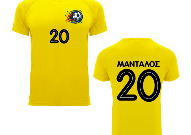 Παιδική μπλούζα ποδοσφαίρου Μάνταλος - ROLY - 