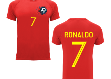 Παιδική μπλούζα ποδοσφαίρου Ronaldo - ROLY - 