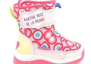 Παιδική Μπότα Apres Ski για Κορίτσι Agatha Ruiz De La Prada Χρώματος Ροζ 251990-B032 - AGATHA RUIZ DE LA PRADA - 
