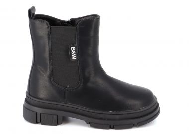 Παιδική Μπότα για Κορίτσι B&W Χρώματος Μαύρο MI5 59102 - B&W - 