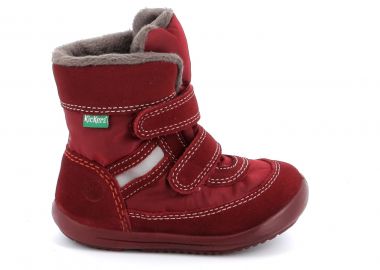Παιδική Μπότα για Κορίτσι Kickers Kimbak Χρώματος Μπορντό 878581-10 18 - KICKERS - 