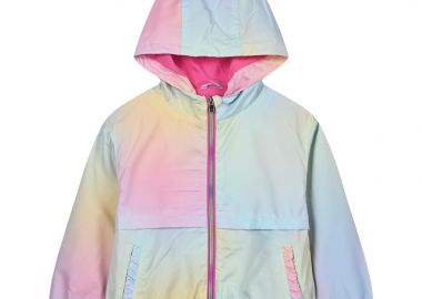 Παιδικί μπουφάν ντεγκραντέ με κουκούλα για κορίτσι 15-224301-1 - energiers - 