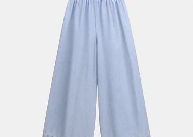 Παιδική Παντελόνα για Κορίτσια Denim Boho ΜΠΛΕ - DPAM - 