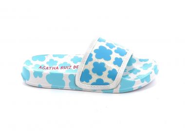 Παιδική Σαγιονάρα για Κορίτσι Agatha Ruiz De La Prada Flip Flop Nubes Χρώματος Μπλε 242994-A - AGATHA RUIZ DE LA PRADA - 