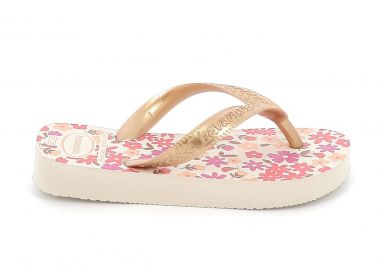 Παιδική Σαγιονάρα για Κορίτσι Havaianas Kids Flores Χρώματος Μπεζ 4000052-1685 - HAVAIANAS - 