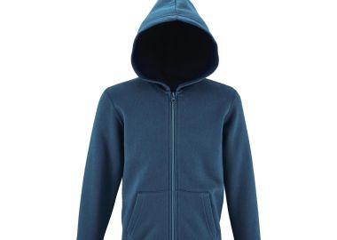 Παιδική ζακέτα φούτερ με κουκούλα Stone Kids SOLS 02092 Slate Blue - SOLS - 