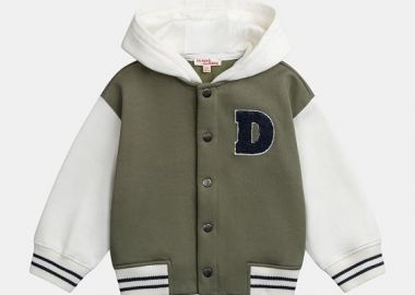 Παιδική Ζακέτα για Αγόρια Chaki Bomber ΠΡΑΣΙΝΟ - DPAM - 