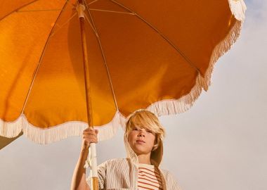 Παιδική Ζακέτα για Αγόρια Lightweight Striped ΜΠΕΖ - DPAM - 