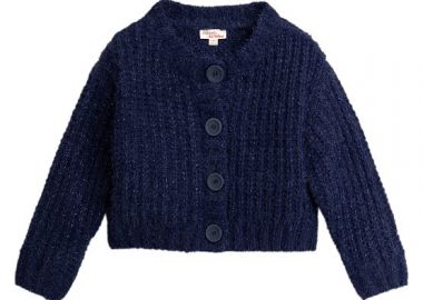 Παιδική Ζακέτα για Κορίτσια Navy Knit ΜΠΛΕ - DPAM - 
