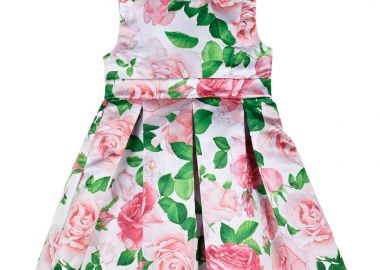 Παιδικό αμάνικο φόρεμα για κορίτσι - ΦΛΟΡΑΛ 45-224378-7 - energiers - 