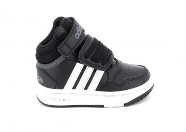 Παιδικό Αθλητικό Μποτάκι για Αγόρι Adidas Hoops Mid 3.0 Aci Χρώματος Μαύρο GW0408 - ADIDAS - 
