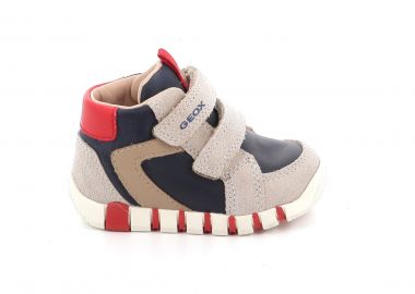 Παιδικό Αθλητικό Μποτάκι για Αγόρι Geox Ανατομικό Χρώματος Μπεζ B4655B 022BC C0819 - GEOX - 