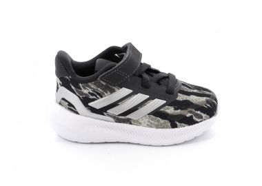 Παιδικό Αθλητικό Παπούτσι Adidas RunFalcon 5 Χρώματος Μαύρο JQ2194 - ADIDAS - 