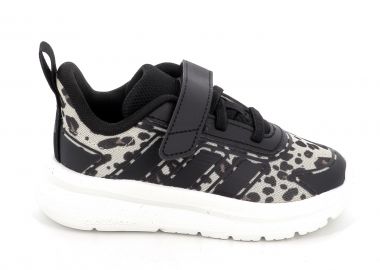 Παιδικό Αθλητικό Παπούτσι για Αγόρι Adidas FortaRun Χρώματος Μαύρο KI2625 - ADIDAS - 