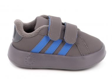 Παιδικό Αθλητικό Παπούτσι για Αγόρι Adidas Grand Court Baloo Cf I Χρώματος Γκρι JR5632 - ADIDAS - 
