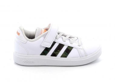 Παιδικό Αθλητικό Παπούτσι για Αγόρι Adidas Grand Court Χρώματος Λευκό IF2885 - ADIDAS - 