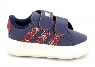 Παιδικό Αθλητικό Παπούτσι για Αγόρι Adidas Grand Court Spider-man Cf Χρώματος Μπλε JS2342 - ADIDAS - 