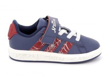 Παιδικό Αθλητικό Παπούτσι για Αγόρι Adidas Grand Court Spider-man El Χρώματος Μπλε JS2343 - ADIDAS - 