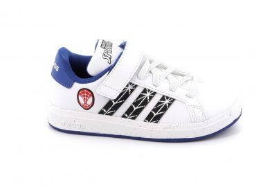 Παιδικό Αθλητικό Παπούτσι για Αγόρι Adidas Grand Court Spiderman El Χρώματος Λευκό IF0925 - ADIDAS - 