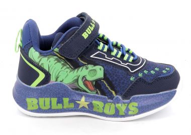 Παιδικό Αθλητικό Παπούτσι για Αγόρι Bull Boys T-Rex με Φωτάκια Χρώματος Μπλε DNAL5140-BL01 - BULL BOYS - 