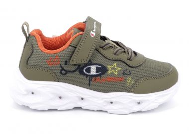 Παιδικό Αθλητικό Παπούτσι για Αγόρι Champion Funfair Print B Ps Low Cut Shoe με Φωτάκια Χρώματος Πράσινο S33135-GS011 - CHAMPION - 