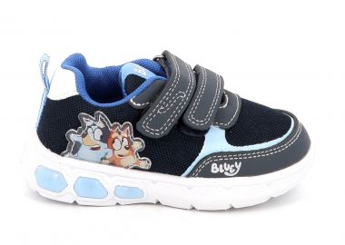 Παιδικό Αθλητικό Παπούτσι για Αγόρι Garvalin Bluey με Φωτάκια Χρώματος Μπλε 262860-A008 - GARVALIN - 