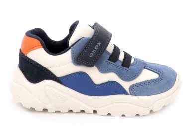 Παιδικό Αθλητικό Παπούτσι για Αγόρι Geox Ανατομικό Χρώματος Πολύχρωμο B455RB 0FU22 C0652 - GEOX - 