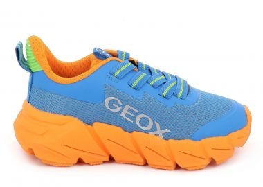 Παιδικό Αθλητικό Παπούτσι για Αγόρι Geox Ανατομικό Χρώματος Πολύχρωμο J46N1A 0149J C0573 - GEOX - 