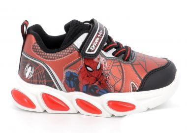 Παιδικό Αθλητικό Παπούτσι για Αγόρι Marvel Spiderman με Φωτάκια Χρώματος Κόκκινο SP014135 - MARVEL - 