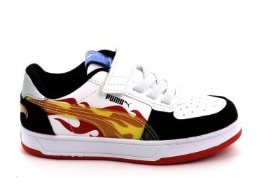 Παιδικό Αθλητικό Παπούτσι για Αγόρι Puma Caven 2.0 Hot Wheels AC+Ps Χρώματος Λευκό 401404-01 - PUMA - 