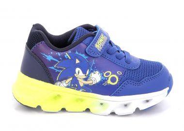 Παιδικό Αθλητικό Παπούτσι για Αγόρι Sega Sonic The Hedgehog με Φωτάκια Χρώματος Μπλε SC001399 - SEGA - 