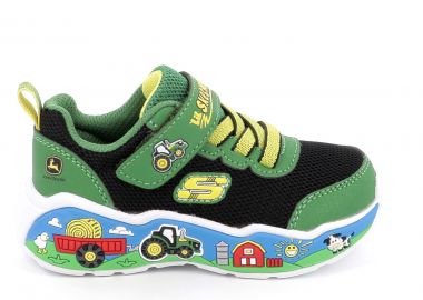 Παιδικό Αθλητικό Παπούτσι για Αγόρι Skechers Barn Squad Buddies Χρώματος Πράσινο 407065N-GNBK - SKECHERS - 