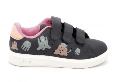 Παιδικό Αθλητικό Παπούτσι για Κορίτσι Adidas Advantage Base 2.0 Cf C Χρώματος Γκρι IH9696 - ADIDAS - 