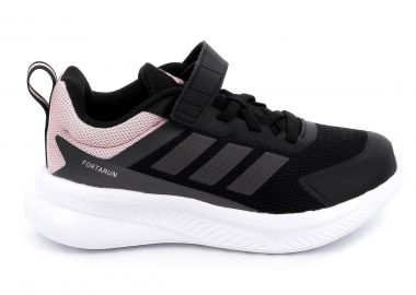Παιδικό Αθλητικό Παπούτσι για Κορίτσι Adidas Fortarun 4.0 El C Χρώματος Μαύρο JR9313 - ADIDAS - 