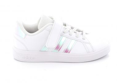 Παιδικό Αθλητικό Παπούτσι για Κορίτσι Adidas Grand Court 2.0 El C Χρώματος Λευκό IE3851 - ADIDAS - 